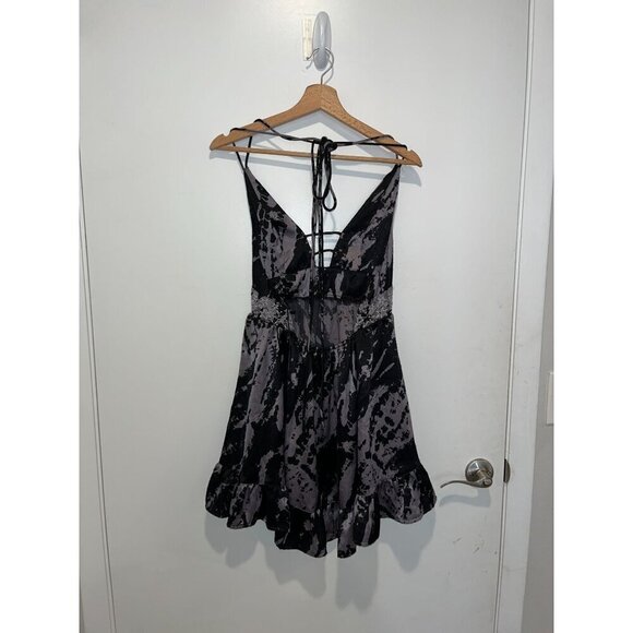 y2K Urban Outfitters Tie Dye Mini Dress SIze Small - Picture 5 of 9
